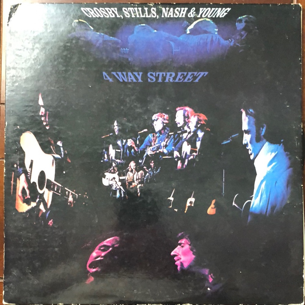 Crosby Stills Nash & Young 4 Way Street Double Viny Lp Set